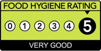 Food hygiene rating is '5': Very good